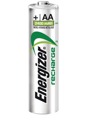 Energizer - PRECISION 2AA 2400MAH - NiMH rechargeable battery HR6/AA 1.2 V 2400 mAh PU=Pack of 2 pieces, PRECISION 2AA 2400MAH, Energizer