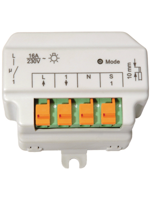 eQ-3 - HM-LC-DIM1T-FM - Dimming actuator, 1-CH phase trailing edge 868.3 MHz 53 x 53 x 30 mm, HM-LC-DIM1T-FM, eQ-3