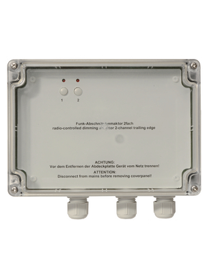 eQ-3 - HM-LC-DIM2T-SM - Dimming actuator 2-CH phase trailing edge 868.3 MHz 121 x 171 x 55 mm, HM-LC-DIM2T-SM, eQ-3