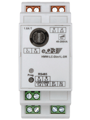 eQ-3 - HMW-LC-DIM1L-DR - RS485 dimming actuator 1CH leading edge 35 x 87 x 64 mm, HMW-LC-DIM1L-DR, eQ-3