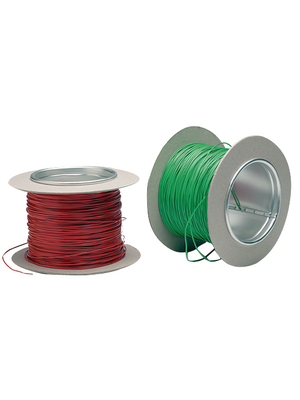  - 1/0,6MM TYPE 2 GREEN 500M - Wire EKUX PVC 0.28 mm2 0.6 mm green, 1/0,6MM TYPE 2 GREEN 500M