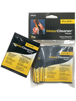 Fluke - MC6 - Cleaning cloths PU=Pack of 6 pieces, MC6, Fluke