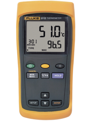 Fluke - FLUKE 51 II - Thermometer 1x -250...+1372 C, FLUKE 51 II, Fluke