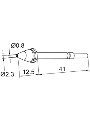 Ersa - 722 EN 0823/SB - Soldering tip, 722 EN 0823/SB, Ersa