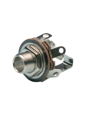 Tsay-E - 11085 ES 63 - Jack panel socket ? 6.35 mm nickel-plated 3P, 11085 ES 63, Tsay-E