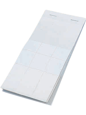 No Brand - PPCL-1 - Blank PVC labels, 19x45 45 mm 19 mm, PPCL-1, No Brand