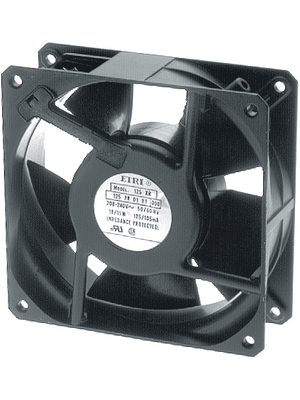 Etri - 125-XR-0181-000 - Axial fan AC 119 x 119 x 38 mm 191 m3/h 230 VAC 18 W, 125-XR-0181-000, Etri