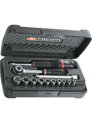 Facom - R.1APB - Hex socket wrench set 1/4'', R.1APB, Facom