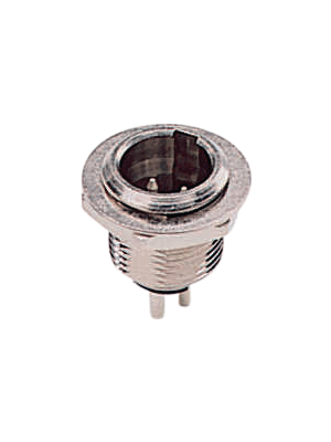 Switchcraft - TB3M - Mini XLR, Receptacle 3 N/A Tini-Q-G? / TB Soldering Connection nickel-plated, TB3M, Switchcraft