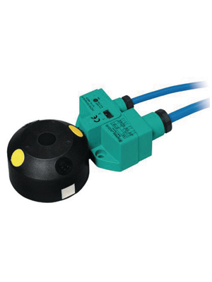 Pepperl+Fuchs - NBN3-F31-Z8-K - Inductive sensor 3 mm PNP, make contact (NO) / 2 switch outputs Cable 5 m, PVC 6...60 VDC -25...+70 C, NBN3-F31-Z8-K, Pepperl+Fuchs