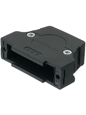 FCT - FKH-1E - D-Sub plastic hood 9P, FKH-1E, FCT
