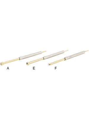 C.C.P. Contact Probes - CSP-2A - Spring contact 3 A 27 mm 90 Concave, CSP-2A, C.C.P. Contact Probes