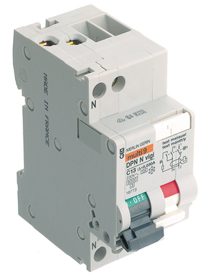 Schneider Electric - DPN-N VIGI-19771 - FI circuit-breakers 6 A 30 mA 2 120...230 VAC, DPN-N VIGI-19771, Schneider Electric