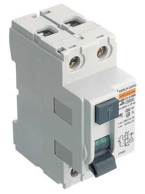 Schneider Electric - FI 1L-N-23415 - FI circuit-breaker 16 A 10 mA 2 240 VAC, FI 1L-N-23415, Schneider Electric
