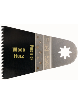 Fein - 63502127017 - Precision E cut saw blade, wide(65 mm), JAPAN double row of teeth enables highest cutting speed and precision. For wood up to 50 mm, plasterboard and soft plastics, 63502127017, Fein