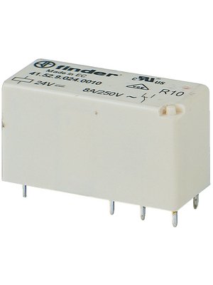 Finder - 41.52.9.012.0010 - PCB power relay 12 VDC 400 mW, 41.52.9.012.0010, Finder