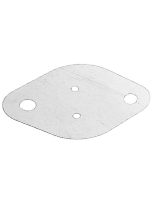 Fischer Elektronik - GS-3 - Mica washer TO-3 PU=Pack of 100 pieces, GS-3, Fischer Elektronik