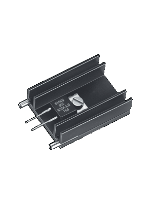 Fischer Elektronik - SK 145/37.5 STS TO220 - Heat sink 37.5 mm 12 K/W black anodised, SK 145/37.5 STS TO220, Fischer Elektronik