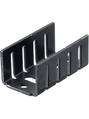 Fischer Elektronik - ICK 35 SA - Heat sink 35 mm 20 K/W black anodised, ICK 35 SA, Fischer Elektronik