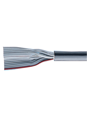 Amphenol - 159-2890-998 - Round flat cable unshielded 37x0.08 mm2, 159-2890-998, Amphenol