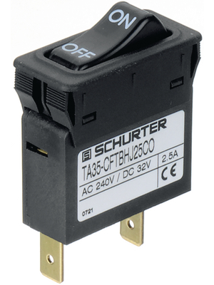 Schurter - 4435.0202 - Circuit-breaker, thermal 3.5 A, 4435.0202, Schurter