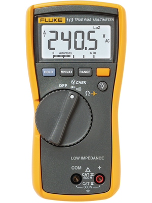Fluke - FLUKE 113 - Multimeter digital FLUKE 113 TRMS AC 6000 digits 600 VAC 600 VDC, FLUKE 113, Fluke