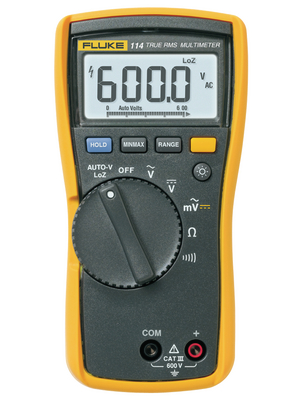 Fluke - FLUKE 114 - Multimeter digital FLUKE 114 TRMS AC 6000 digits 600 VAC 600 VDC, FLUKE 114, Fluke