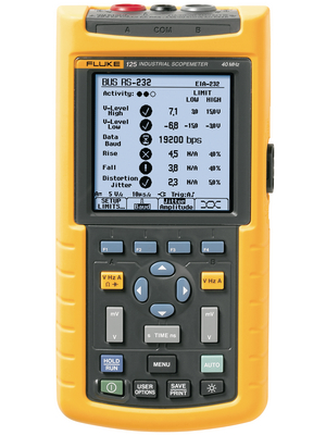 Fluke - FLUKE 125/001 - Handheld Oscilloscope ScopeMeter 2x40 MHz 0.025 GS/s, FLUKE 125/001, Fluke