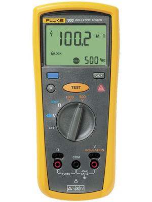 Fluke - FLUKE 1503 - Insulation tester 2 GOhm 500 VDC / 1000 VDC 600 VAC, FLUKE 1503, Fluke