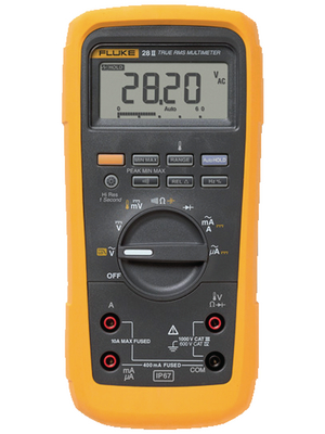Fluke - FLUKE 28-II/EUR - Multimeter digital FLUKE 28-II/EUR TRMS AC 19999 digits 1000 VAC 1000 VDC 10 ADC, FLUKE 28-II/EUR, Fluke