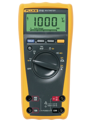 Fluke - FLUKE 77-IV/EUR - Multimeter digital FLUKE 77-IV/EUR RMS 6000 digits 1000 VAC 1000 VDC 10 ADC, FLUKE 77-IV/EUR, Fluke