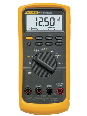 Fluke - FLUKE 88-V/A - Multimeter digital FLUKE 88-V/A RMS 20000 digits 1000 VAC 1000 VDC 10 ADC, FLUKE 88-V/A, Fluke