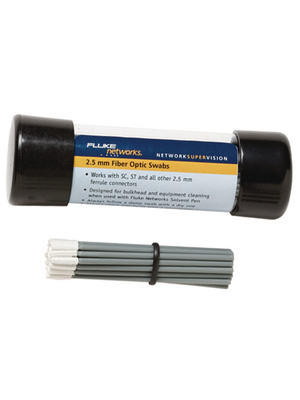 FLUKE networks - NFC-SWABS-2.5MM - 2.5 mm swab, PU=Pack of 50 pieces, NFC-SWABS-2.5MM, FLUKE networks