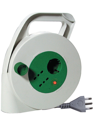 FME Fanton - 01.283 - Extension Cable Reels, Plastic, Italy 10 m 2P+T 16 A, 01.283, FME Fanton