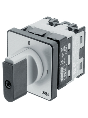 Baco - PR 12-1101 A4 E Q48PN - Cam switch 3 kW 16 A Switch positions 2 Poles 1, PR 12-1101 A4 E Q48PN, Baco