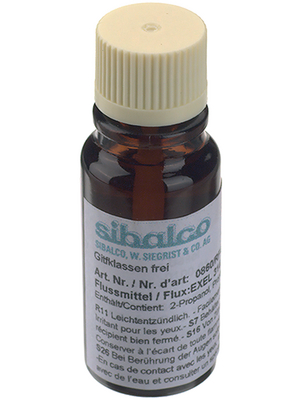 FRY - 0860-RF-EXEL314-10ML - Flux-powder with brush 10 ml, 0860-RF-EXEL314-10ML, FRY