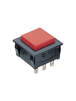 Fujisoku - LP2S-16S-229 - Push-button Switch Momentary function red, LP2S-16S-229, Fujisoku