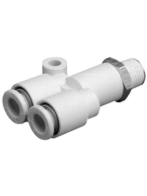 SMC - KQ2U08-02S - Branch with thread, KQ2U08-02S, SMC