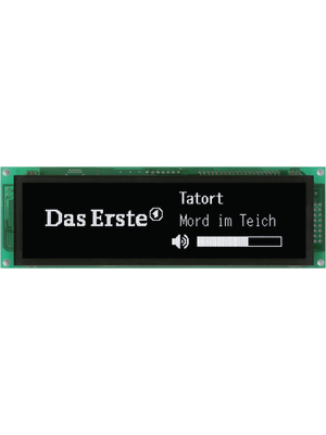 Futaba - GP 1212A01A - Graphic VFD module 256 x 64 Pixel, GP 1212A01A, Futaba