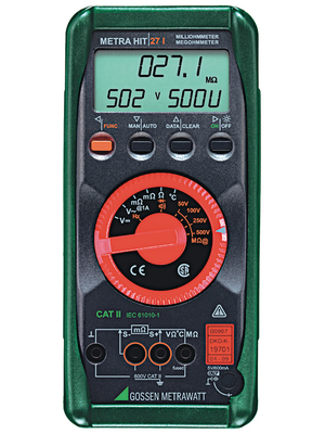Gossen Metrawatt - METRAHIT 27I - Multimeter digital RMS 31000 digits 600 VAC 600 VDC, METRAHIT 27I, Gossen Metrawatt