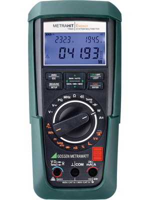 Gossen Metrawatt - METRAHIT ENERGY - Multimeter digital TRMS AC+DC 60000 digits 600 VAC 600 VDC 10 ADC, METRAHIT ENERGY, Gossen Metrawatt