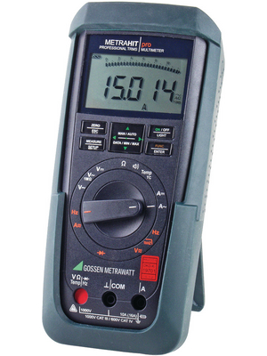 Gossen Metrawatt - METRAHIT PRO - Multimeter digital TRMS AC+DC 11999 digits 1000 VAC 1000 VDC 10 ADC, METRAHIT PRO, Gossen Metrawatt