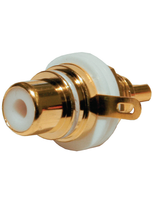 Tai Yang - GRB061 B/R WHITE - Female panel connector white, GRB061 B/R WHITE, Tai Yang