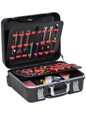 GT Line - BOXER WH PEL - Tool case with wheels BOXER WH PEL 430 x 340 x 160 mm 4.6 kg Polypropylene, BOXER WH PEL, GT Line