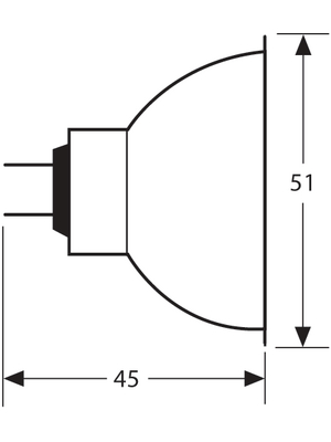 Osram - 48860 ECO SP - Halogen lamp 12 V 20 W GU5.3, 48860 ECO SP, Osram