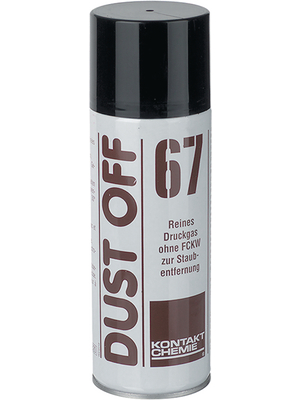 Kontakt Chemie - DUST OFF 67 200ML - Cleaning spray Spray 200 ml, DUST OFF 67 200ML, Kontakt Chemie