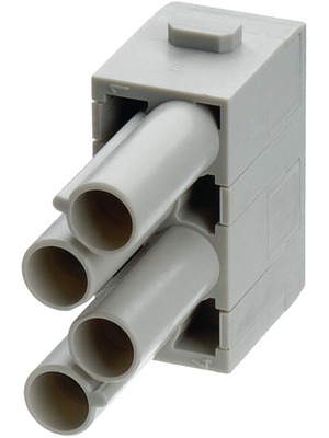 HARTING - 09 14 004 3141 - Bush insert, 4-pole, Module Han CC protected, Female, Pole no.4, Crimp Connection, 09 14 004 3141, HARTING