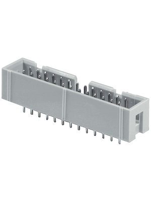 HARTING - 09 18 506 6324 - Pin header DIN 41651 6P, 09 18 506 6324, HARTING