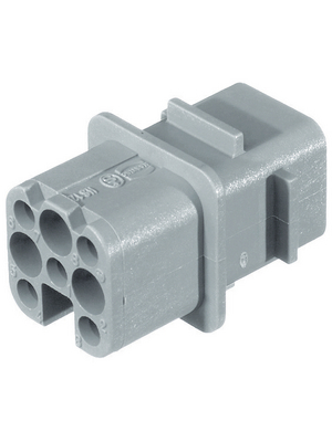 HARTING - 09 21 007 3131 - Socket insert, Han 7 D 7-pin, 09 21 007 3131, HARTING