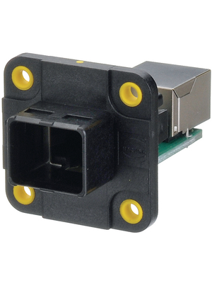 HARTING - 09 45 245 1130 - Wall Jack PushPull 8, 09 45 245 1130, HARTING